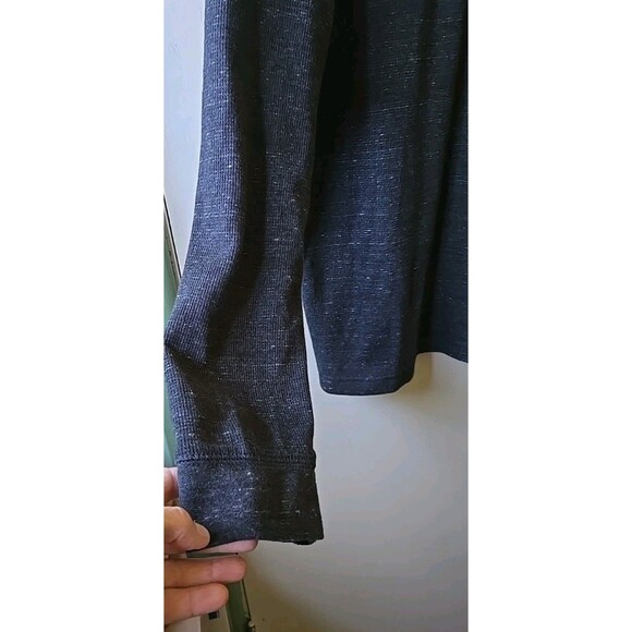 Sonoma Sweater Men's Large Gray Supersoft Thermal Long Sleeve Pullover Shirt - Picture 4 of 8